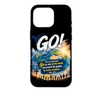Mark 16:15 Go Into All The World and Preach The Gospel Coque pour iPhone 16 Pro