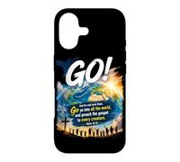 Mark 16:15 Go Into All The World and Preach The Gospel Coque pour iPhone 17