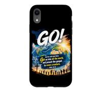 Mark 16:15 Go Into All The World and Preach The Gospel Coque pour iPhone XR