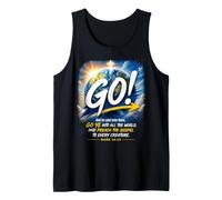 Mark 16:15 Go Into All The World and Preach The Gospel Débardeur