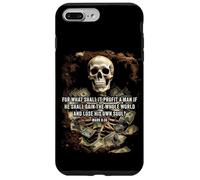 Mark 8:36 What Shall If Profit - Eternity Verse Warning Coque pour iPhone 7 Plus/8 Plus