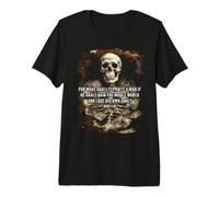 Mark 8:36 What Shall it Profit - Eternity Verse Warning T-Shirt Haut de Gamme
