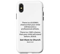 Mark 9:42 - Get Your Children Back Into Church Exhortation Coque pour iPhone X/XS