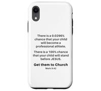 Mark 9:42 - Get Your Children Back Into Church Exhortation Coque pour iPhone XR