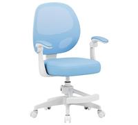 MARK ADLER Junior 3.1 Chaise de Bureau Ergonomique pour Enfants & Adolescents - avec Repose-Pieds - Réglable en Hauteur - Evolutive de 90 à 170 cm - Accoudoirs rabattables 0-90° - Bleu
