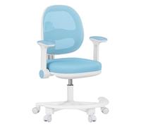 MARK ADLER Junior 3.6 Chaise de Bureau pour Enfant Évolutive - Siège Ergonomique réglable en Hauteur avec Repose-Pieds et Accoudoirs Discountables - pour Enfants 90-160 cm - Bleu