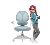 MARK ADLER Junior 4.5 Bleu | Chaise pivotante réglable pour enfants et adolescents | Réglable en hauteur