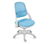 MARK ADLER Junior 4.7 | Fauteuil pivotant Ergonomique pour Enfants | Dossier et Soutien Lombaire réglables | Chaise de Bureau Scolaire avec roulettes gravitationnelles | Bleu
