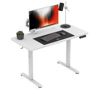 MARK ADLER Leader 6.9, Bureau électrique réglable en Hauteur 72-118 cm, Moteur Silencieux 50 kg, Panneau ErgoHub Flex LED, Plateau 120×60 cm, Cadre métallique renforcé