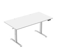 MARK ADLER Leader 7.6, Bureau Assis Debout électrique 160x80 cm, Blanc