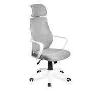 Chaise Bureau MARK ADLER Manager 2.8 Gris, Tissu, Ergonomique, Siege Gaming, Fauteil Bureau, PC Gaming, Bureau Gaming, Pivotant