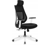 Mark Adler Manager 3.9 Chaise de bureau ergonomique Soutien lombaire réglable Accoudoirs Appuie-tête jusqu'à 130 kg Noir