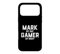 Mark by Day Gamer by Night Funny Gaming Meme Streamer Marks Coque pour iPhone 17 Pro Max