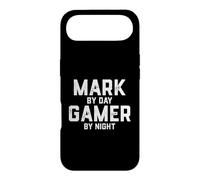 Mark by Day Gamer by Night Funny Gaming Meme Streamer Marks Coque pour iPhone Air