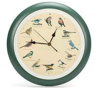 Mark Feldstein and Associates Horloge Murale Originale Oiseau Chantant 33 cm