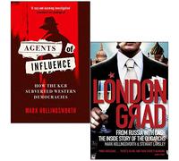 Mark Hollingsworth Collection 2 Books Set (Agents of Influence [Hardcover] & Londongrad)