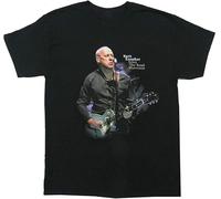 Mark Knopfler Photo T Shirt Punk Music Shirt Men's Shirt Unisex Round Neck Top Tees Short Sleeve T-Shirt Black Manches Courtes(XX-Large)