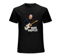 Mark Knopfler Tour 2015 Unisex T-Shirt Black Shirt Men's Top Tee L