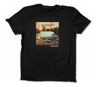 Mark Knopfler Van Tour 2013 Black Tee Round Neck Unisex Tops Men's 100% Cotton Short-Sleeve T-Shirts XL