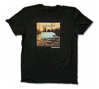 Mark Knopfler Van Tour 2013 Large Size Durable Body Sculpting Alternative Base T-Shirt Black L