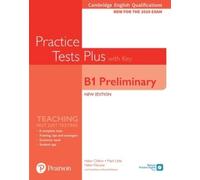 Russell Whitehead – B1 Preliminary Practice Tests Plus avec corrigés – Broché