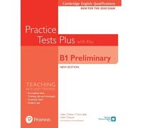Russell Whitehead – B1 Preliminary Practice Tests Plus avec corrigés – Broché