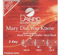 Mark Lowry & GVB - Mary Did You Know [Accompaniment/Performance Track]