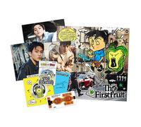 MARK - MARK - 1st Album [The Firstfruit] (Square Flap - A Ver.) Square Package + Photo Book + Sticker Pack + Photo Card + Poster + CD-R + Image Card + Mark Land Miniature + 4 Extra Photocards