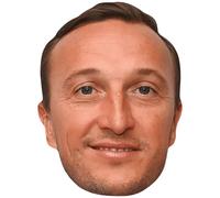 Mark Noble (Smile) Big Head. Masque plus grand que nature.