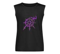 Mark of Chaos Slaanesh Vest Tank T-Shirt Men's Black Unisex Sleeveless Tops Tee M