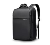 MARK RYDEN Sac à dos pour ordinateur portable - Étanche - Avec fermeture éclair YKK - Pour ordinateur portable de 15,6" - Sac à dos de voyage pour homme et femme, Noir , L, Professionnel