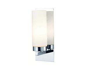 Mark Slöjd 102476 Miroir Lampe, Métal, E14, 11 x 23 cm blanc