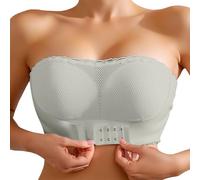 Mark T Shirt Soutien-gorge pour femme avec soutien doux, grande poitrine, petit bonnet semi-rigide, respirant pour femme, vert, 100B