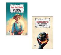 Mark Twain + Aldous Huxley Great Short Stories | Best Life | Feel Good | Learning | Growth | Short Stories (Set Of 2 Books)