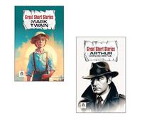 Mark Twain + Arthur Conan Doyle Great Short Stories | Best Life | Feel Good | Learning | Growth | Short Stories (Set Of 2 Books)