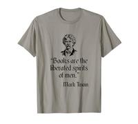 Mark Twain Books are The Liberated Spirits of Men T-Shirt