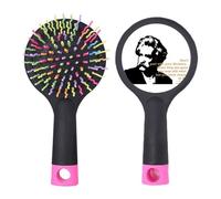 Mark Twain Brosse à cheveux démêlante avec base coussin