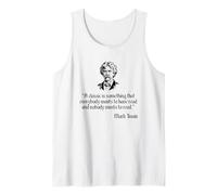 Mark Twain Chemise Mark Twain What A Classic Book Is Citation Débardeur
