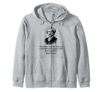 Mark Twain Le Rire est Une Arme Efficace Sweat à Capuche