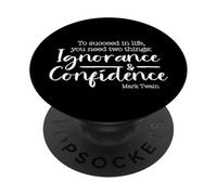 Mark Twain Success Citation Humoristique Dire Professeur Cadeaux PopSockets PopGrip Adhésif