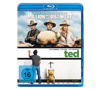 Mark Wahlberg,Mila Kunis,Giovanni Ribisi - Ted & a Million Ways to Die in The West [Blu-Ray] [Import]
