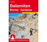Mark Zahel Dolomiten - Brenta - Gardasee: 80 Klettersteige mit GPS-Track (Poche)