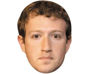 Mark Zuckerberg (Solemn) Masques de celebrites