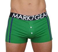 Mark7Gear - Kelson, Underwear/Loungewear Homme Pant Pure Green, Medium, avec Jock-UP Technologie (Medium)