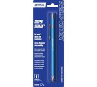 MARKAL 96006 Silver-Streak Marqueur pour métal avec mine, Rond, Argent
