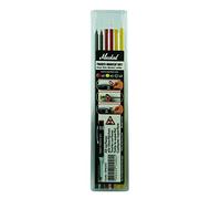 Markal Mines Trades-Marker Dry 96263 – panachées graphite/jaune/rouge – Lot de 6
