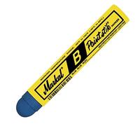 Markal B Paintstiks Lot de 6 bâtons de peinture pour le marquage du métal, du bois et du caoutchouc Bleu
