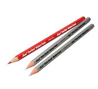 Markal Crayons de soudeur rouge-Riter/Silver Streak 96105, 1 crayon rouge et 2 crayons à rayures argentées