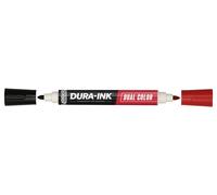 Markal DURA-INK DUAL COLOR 96330 Marqueur permanent rouge, noir résiste à l'eau: oui