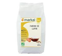 MARKAL - Farine de lupin toasté France 500g - Vente à l'unité - meilleure offre